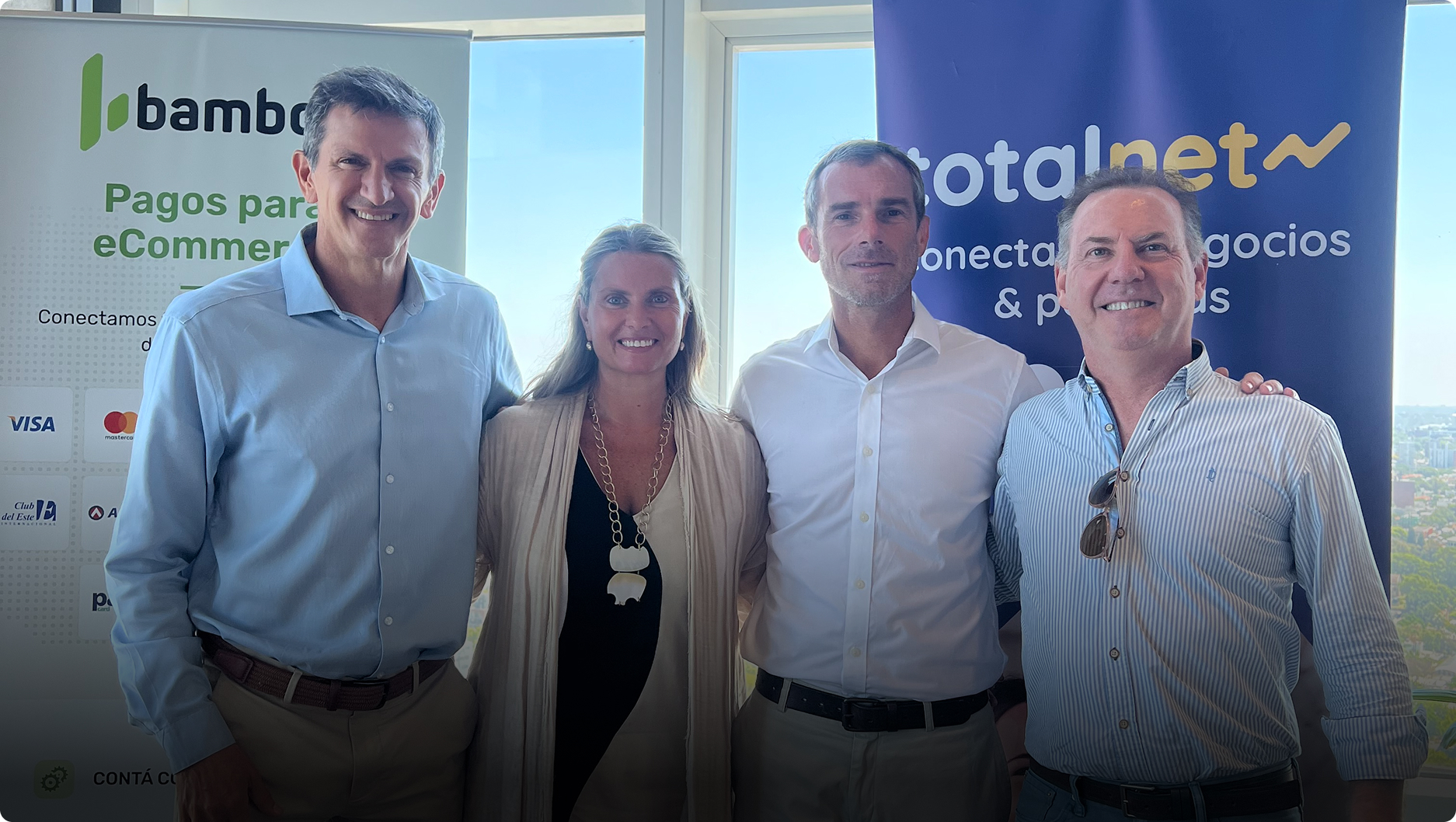 Totalnet y Bamboo: alianza estratégica para potenciar los pagos digitales en Uruguay